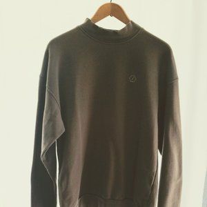 Urban Outfitters Mock Crew Neck Army Green Sweater S/P